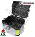 PORTAPACCHI BAULETTO LG-MOTORS IN POLIPROPILENE COLORE ALLUMINIO, 38 LITRI