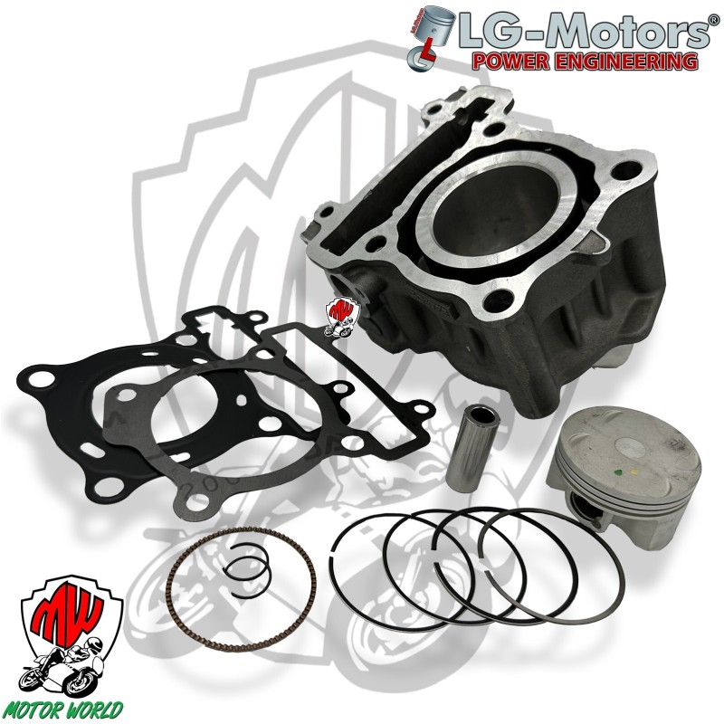 LG-MOTORS KIT CILINDRO GRUPPO TERMICO GHISA 125CC YAMAHA X-MAX X-CITY