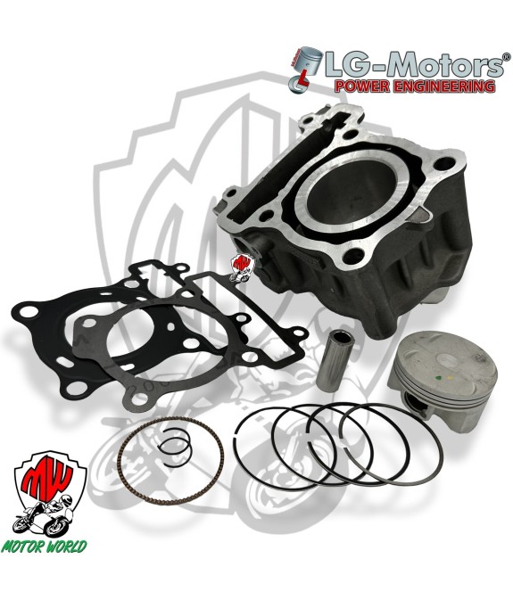 LG-MOTORS KIT CILINDRO GRUPPO TERMICO GHISA 125CC YAMAHA X-MAX X-CITY