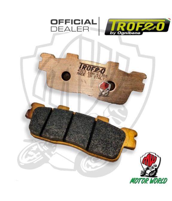 KIT PASTIGLIE FRENO POSTERIORE SINTERIZZATE TROFEO KYMCO X-TOWN CT 300 2020