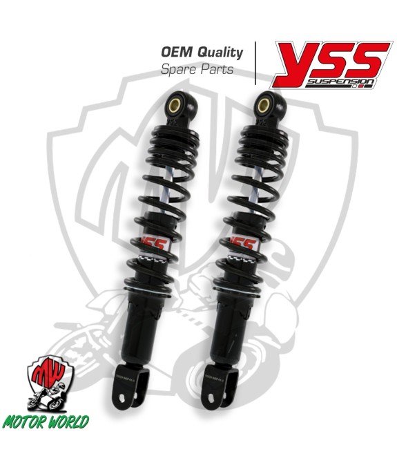 KIT COPPIA AMMORTIZZATORI POSTERIORI YSS SYM HD EVO I TAMBURO 200 2008 2009
