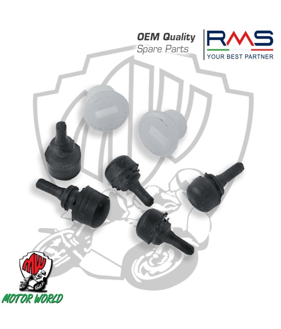 SPORTELLO COFANO MOTORE + KIT GOMMINI BOCCOLE PIAGGIO VESPA 125 PRIMAVERA