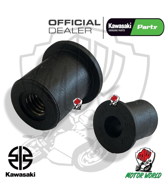 Originale Kawasaki dado gommino con filettatura KVF 360 PRAIRIE 4X4 2003