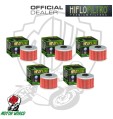 KIT 5 FILTRI OLIO HIFLO HF112 ADLY 500 Flat LOF