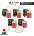 KIT 5 FILTRI FILTRO OLIO HIFLO HF132 Yamaha YP 400 R/RA X-Max 2013 - 2020