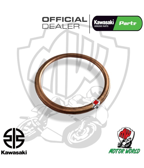GUARNIZIONE DI SCARICO IN RAME ORIGINALE KAWASAKI ZZR 1400 2006 - 2021