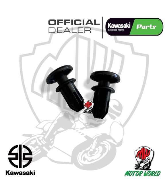 KIT 2 RIVETTI PER CARENE ORIGINALI KAWASAKI NINJA ZX-12R 1200 2002 - 2006