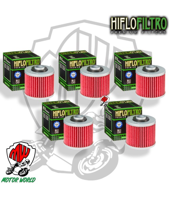 KIT 5 FILTRI OLIO HIFLO HF145