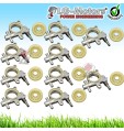 10 X POMPA OLIO CATENA + VITE SENZA FINE MOTOSEGA ALPINA A305 CJ300 CASTOR 25CC