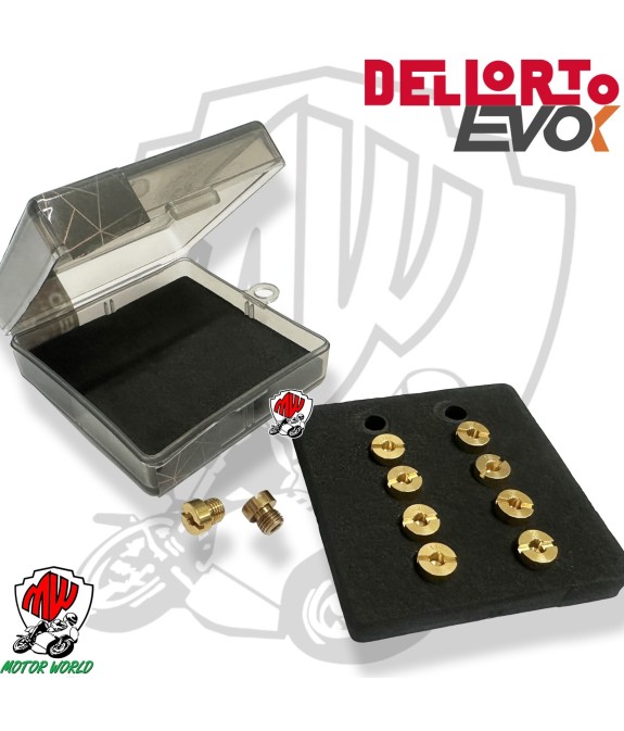 KIT GETTO MASSIMO EVOK PER CARBURATORE DELL'ORTO FILETTO 6mm- (50-72)