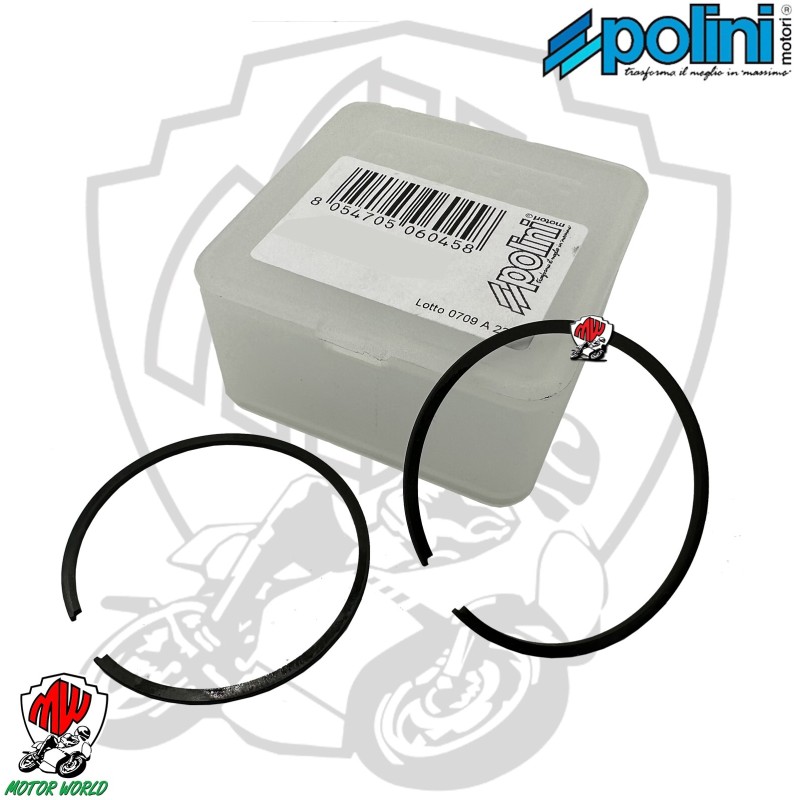 SEGMENTI FASCE ELASTICHE PISTONE ASSO POLINI 130 GHISA DM.57 X 1,5 VESPA