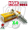 4X NGK BKR6E-11 2756 Candela Accensione KALOS 1,4 05- JAZZ II 02-08 SPORTAGE 2,0