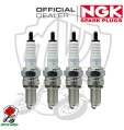 Kit 4 Candele SUZUKI DL V-Strom 650 2012 2013 Con/Senza ABS NGK IRIDIUM CR8EIA-9