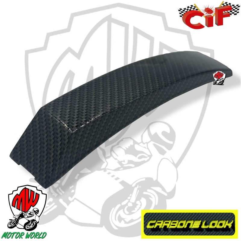 CRESTA PARAFANGO CIF TIPO LARGO VESPA PX PE CARBONE LOOK