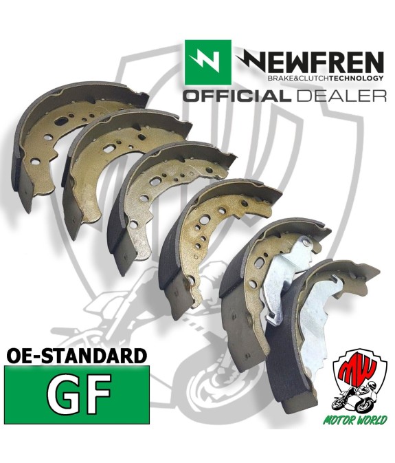 SERIE GANASCE FRENO NEW FREN GF0242/3 PIAGGIO APE TM P 703 DIESEL 420