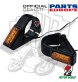 COPPIA FRECCE INDICATORI DIREZIONE LED PER STELI DA 39 mm COLORE NERO ANODIZZATO