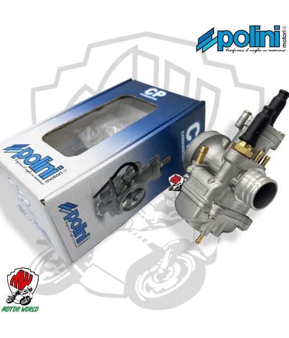 201.1901 CARBURATORE POLINI CP D.19 STARTER ARIA A FILO ATTACCO ELASTICO