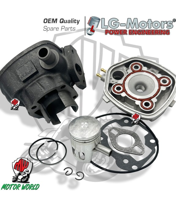 GRUPPO TERMICO CILINDRO COMPLETO 50 cc Ø 38 Aprilia MBK YQ NITRO 50 2003