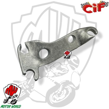 PIASTRA PIASTRINA STAFFA GUIDA CAVI FILI AL MANUBRIO VESPA 50 L R N FARO TONDO