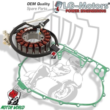 GUARNIZIONE E STATORE MAGNETE YAMAHA T-MAX TMAX 500 2001 2002 2003 CARBURATORE