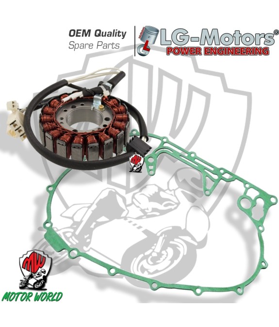 GUARNIZIONE E STATORE MAGNETE YAMAHA T-MAX TMAX 500 2001 2002 2003 CARBURATORE