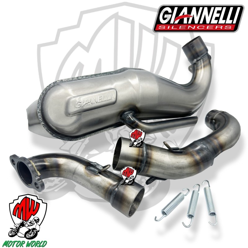 GIANNELLI SCARICO COMPLETO RACE CILINDRI POLINI PARMAKIT PINASCO 125 130 135cc