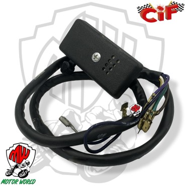 INTERRUTTORE COMMUTATORE FRECCE PER VESPA PX 125-150-200 1 SERIE SENZA BATTERIA