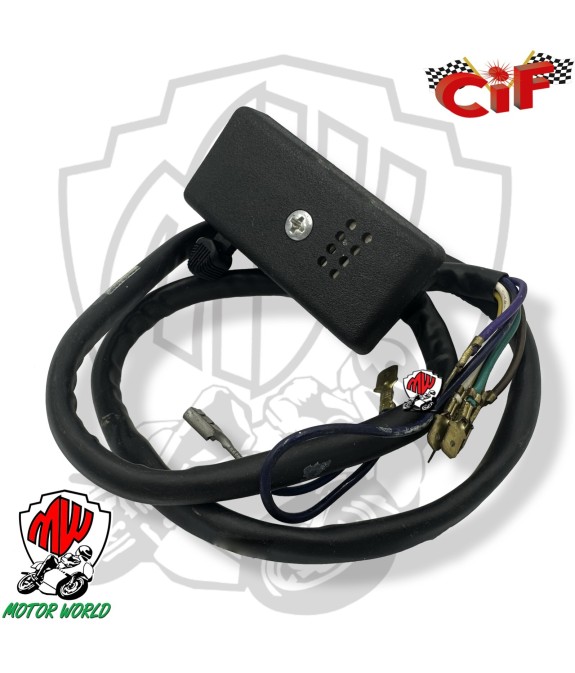 INTERRUTTORE COMMUTATORE FRECCE PER VESPA PX 125-150-200 1 SERIE SENZA BATTERIA