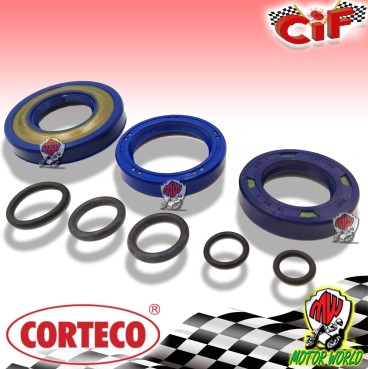 KIT REVISIONE MOTORE PIAGGIO VESPA 50 ET3 CUSCINETTI PARAOLI GUARNIZIONI OLIO