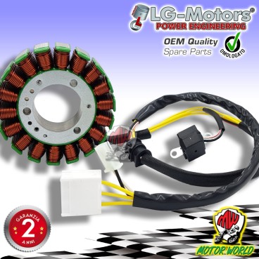 GUARNIZIONE E STATORE MAGNETE YAMAHA T-MAX TMAX 500 2001 2002 2003 CARBURATORE
