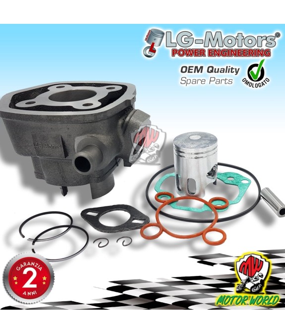 GRUPPO TERMICO CILINDRO COMPLETO 50 cc Ø 38 Aprilia MBK YQ NITRO 50 2003