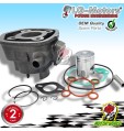 GRUPPO TERMICO CILINDRO COMPLETO 50 cc Ø 38 Aprilia MBK YQ NITRO 50 2003