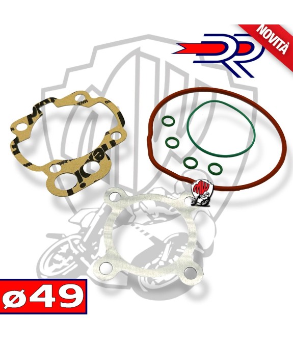 KIT SERIE GUARNIZIONI CILINDRO TOP DR D.49 AM 345 - AM6 MOTORI MINARELLI 50