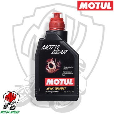 OLIO MOTUL MOTYLGEAR 75W90 SINTETICO PER CAMBIO-INGRANAGGI 1 LITRO