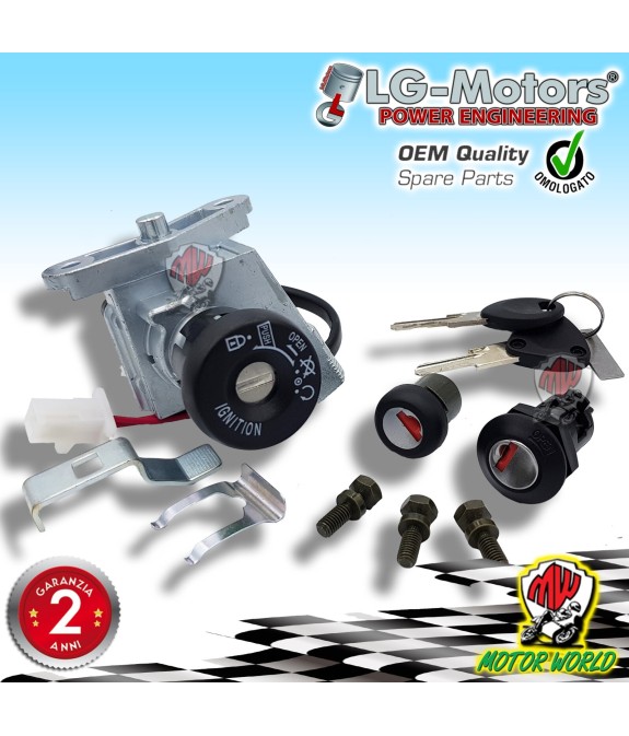 Kit serrature quadro sella bauletto HONDA SH I 150 cc 2008