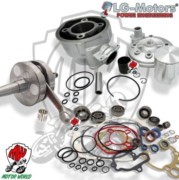 KIT RACING GRUPPO TERMICO + ALBERO MOTORE MINARELLI AM6 BETA VENT FANTIC 80