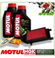 KIT TAGLIANDO OLIO MOTUL 5000 + FILTRO CANDELA KYMCO Agility R16 150 2022 2023