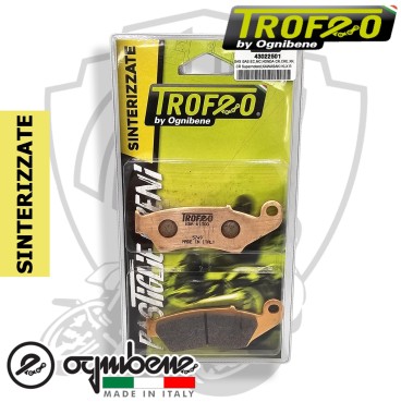 COPPIA PASTIGLIE FRENO ANTERIORE SINTERIZZATE SUZUKI RMZ 450 2020 2021 2022