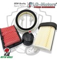 KIT 3 FILTRI ARIA + OLIO COMPATIBILE YAMAHA T-MAX 500 2008 2009 2010 2011