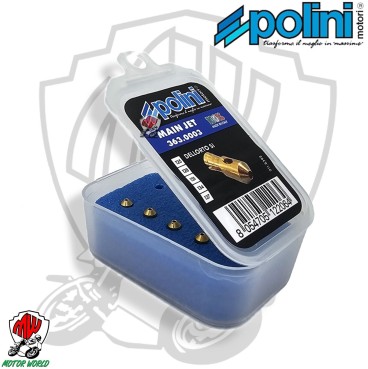 SET 5 GETTI MASSIMO POLINI DELLORTO SI 125-128-131-134-137 VESPA PX 125 150 200