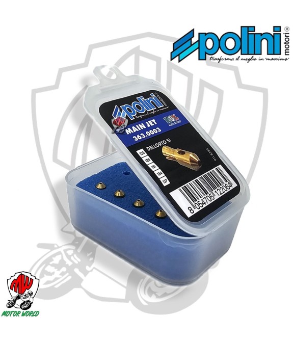 SET 5 GETTI MASSIMO POLINI DELLORTO SI 125-128-131-134-137 VESPA PX 125 150 200