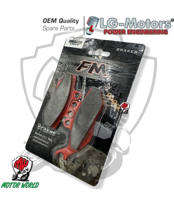 PASTIGLIE PASTICCHE FRENO ORGANICHE ANTERIORI YAMAHA TZR 50 /Race Replica 07 50