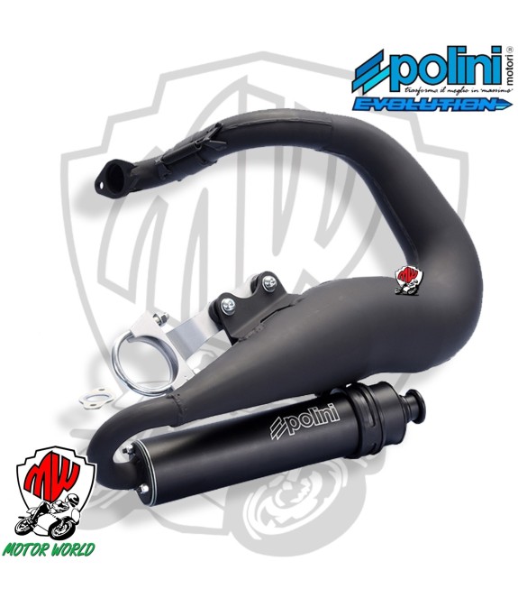 Marmitta Polini For Race Vespa 50 Special R L 125 ET3 Primavera 130