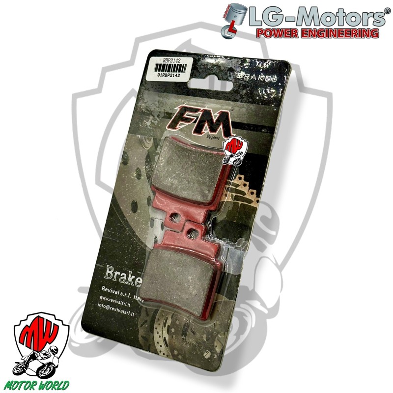 PASTIGLIE FRENO ORGANICHE POSTERIORI ARCTIC CAT ATV 300 DVX 2009 2010