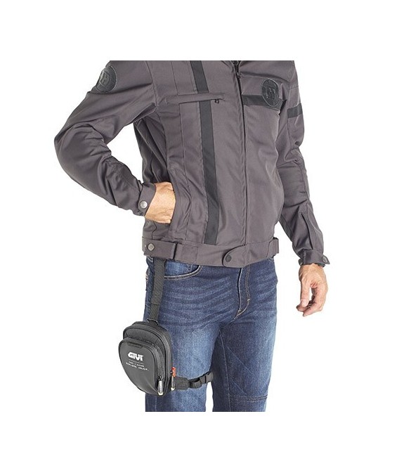 GIVI EA139B BORSELLO REGOLABILE DA GAMBA IMPERMEABILE NERO