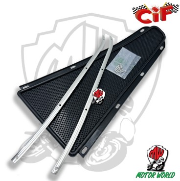 KIT TAPPETINO E LISTELLI E VITI PIAGGIO VESPA PX 1^ SERIE
