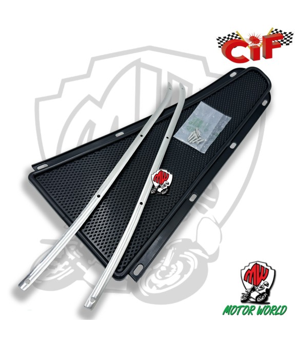 KIT TAPPETINO E LISTELLI E VITI PIAGGIO VESPA PX 1^ SERIE