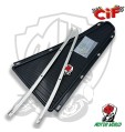 KIT COMPLETO TAPPETO TAPPETINO + LISTELLI + VITI PIAGGIO VESPA PX 125 150 200