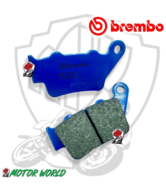Pastiglie Freno Brembo Carbon Posteriori KTM XC 250 1999 2000 2001 2002 2003