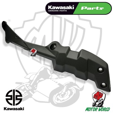 SUPPORTO MOTORE SINISTRO BASSO NERO ORIGINALE OEM KAWASAKI Z 1000 2007 2008 2009
